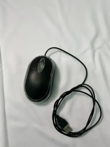 Mouse Óptico Com Fio Usb | Usado | Bom Estado