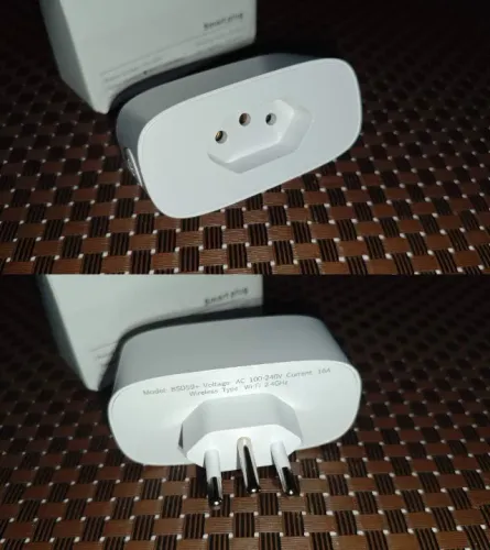 Tomada Inteligente 10A Wifi Alexa Tuya/Smartlife