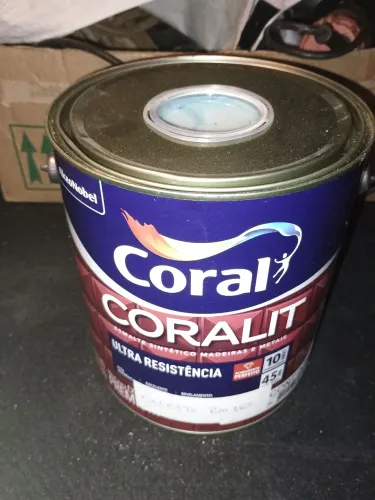 Tinta coralit azul celeste 