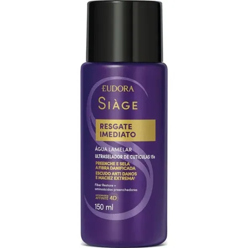 Água Lamelar Capilar " RESGATE IMEDIATO " Eudora Siage 150ml