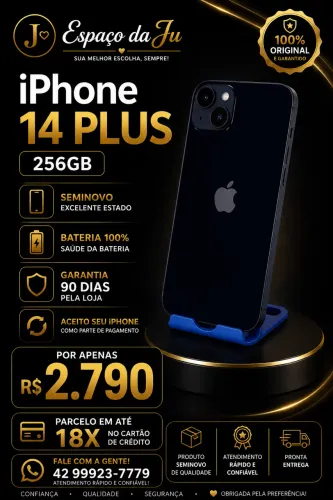 iPhone 14 Plus 256GB Seminovo 