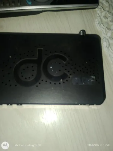 Receptor de parabólica digital instalado