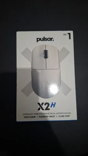 Mouse Pulsar X2h mini branco