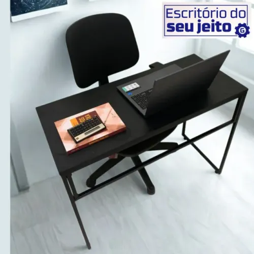 Escrivaninha Reforçada NOVA Mesa Estilo Industrial Multiuso Computador Notebook de Estudo