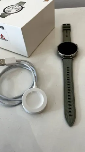 Relógio Huawei Watch GT 4 41mm Verde Seminovo - Completo na Caixa
