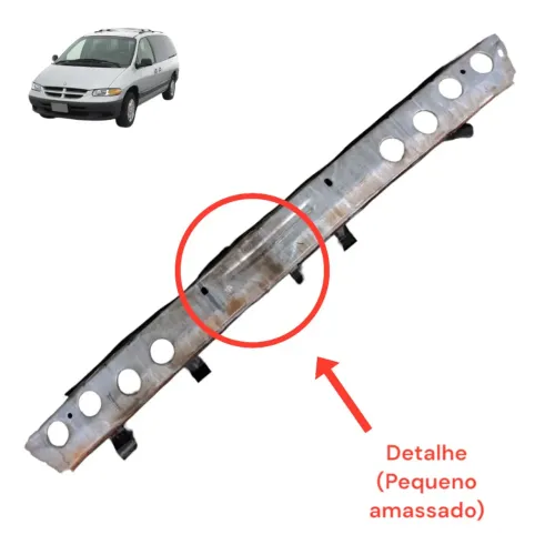 Alma Parachoque Traseiro Chrysler Grand Caravan 98 1999 2000