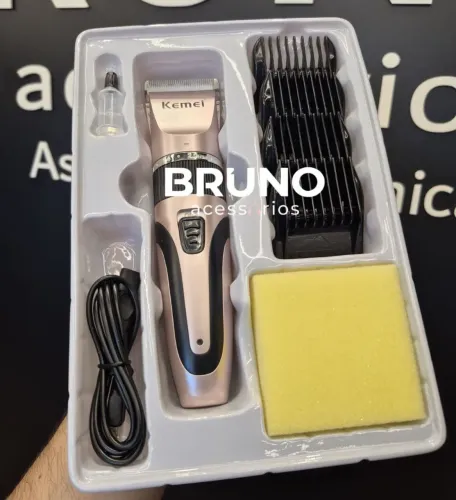 Máquina de tosa profissional KM sem fio USB