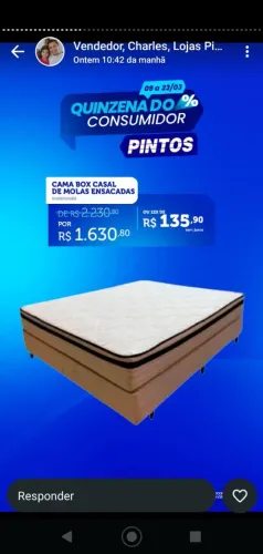 Cama disponível 5 meses de uso