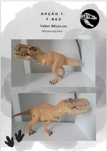 T-Rex Jurassic World Hasbro 2015 Original Raro