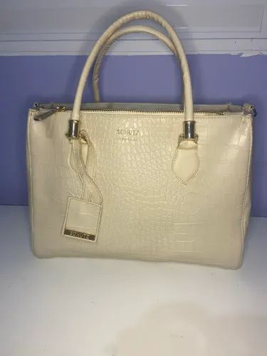 Bolsa Schutz tote off white