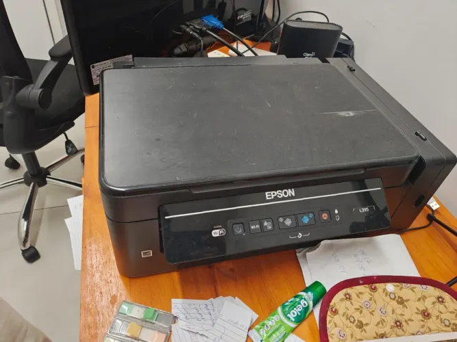 Epson EcoTank L395 Multifuncional Wi-Fi - Super Econômica (Funcionando)