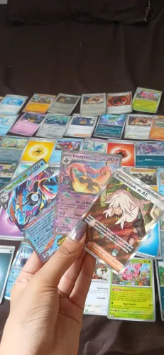 Lote de Cartas Pokémon TCG - Cartas Raras e EX