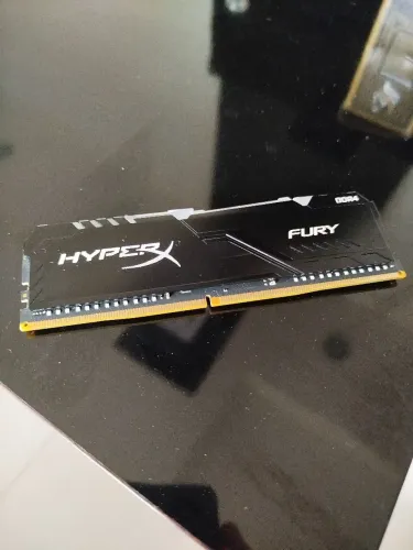 Memória RAM Hyperx Fury 8gb RGB DDR4