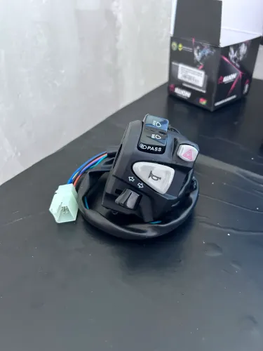 Punho NC750 Com lampejador Plug and play NOVO 
