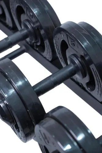 Jogo de dumbbells de 12 a 30 injetado