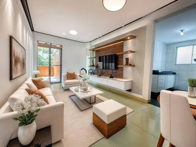 Apartamento à venda, 3 quartos, 1 suíte, 2 vagas, Buritis - Belo Horizonte/MG