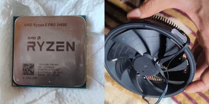 Ryzen 5 PRO 3400G + Cooler