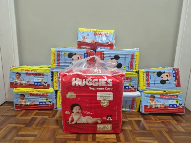 Fraldas Huggies