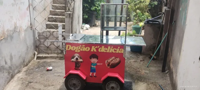 CARRINHO DE CACHORRO QUENTE COMPLETO DIRETO DA FÁBRICA