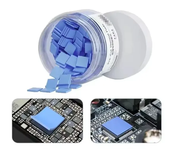 Folhas de isolamento térmico de silicone pote 100 peças 