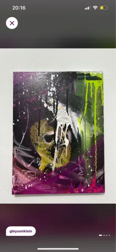 Quadro Jason Sexta 13 feito à mão