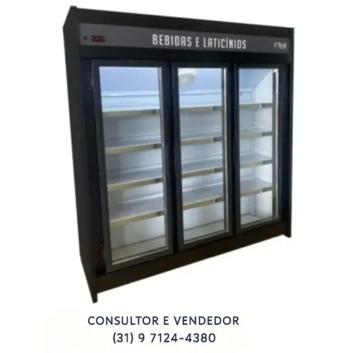 Expositor Refrigerado 3 Portas Polar