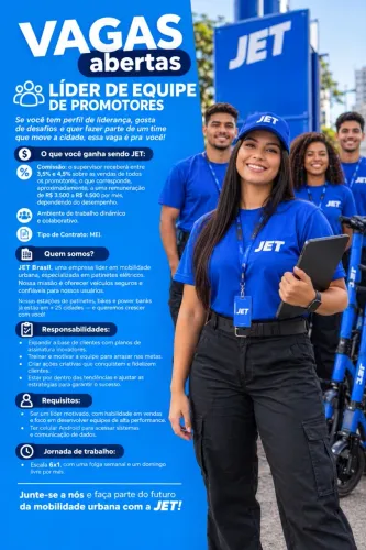 Líder de Equipe de Promotores - Ubatuba