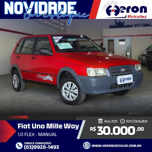 Fiat Uno WAY 1.0 Flex 6V 5P 2013