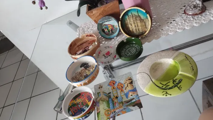 Coleção de cinzeiros temáticos