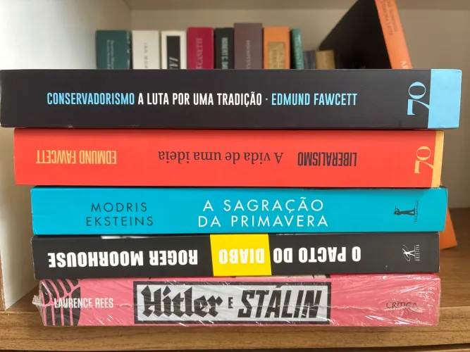 Combo 5 livros guerra e política