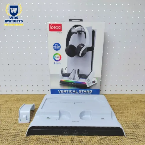 Suporte Vertical Para Ps5 Pro Slim Rgb - Ípega