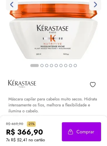 Kerastase máscara nutritive