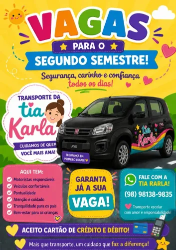 Transporte escolar Tia Karla