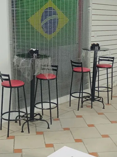 Mesas bar e lanchonete