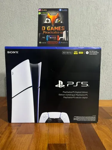 PS5 Slim Digital Novo Lacrado.
