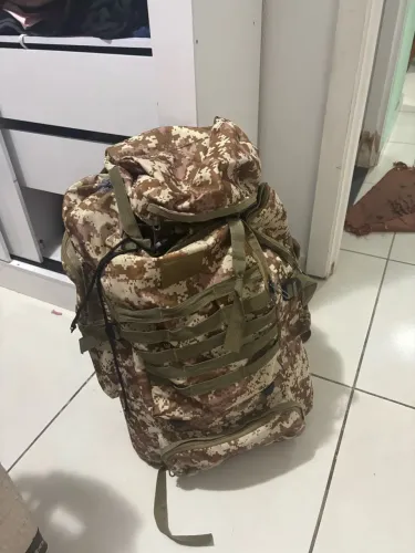 Mochila de acampamento
