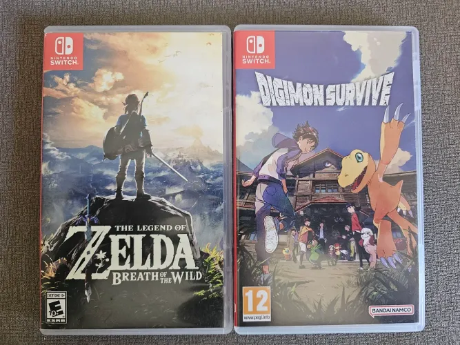 Zelda e Digimon - Nintendo Switch