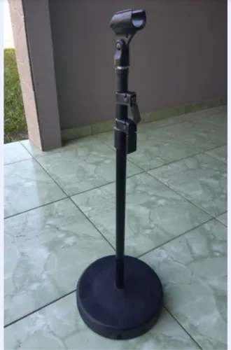 PEDESTAL DE MICROFONE ( RETO ) TOP!!!