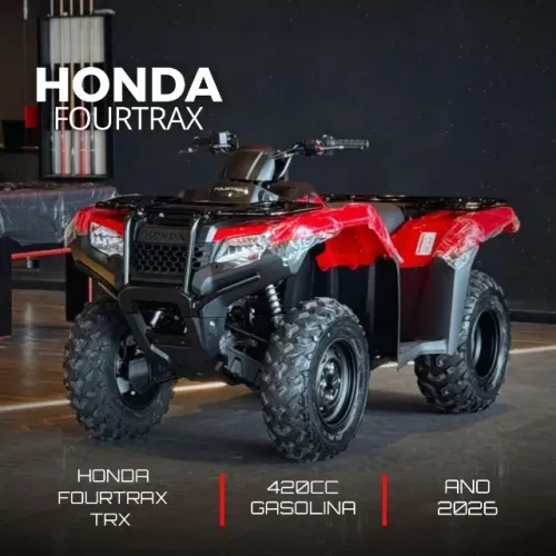 HONDA TRX 420 FOURTRAX FM 4X4 0KM VERMELHO