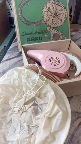 Secador de Cabelo Vintage Funcionando