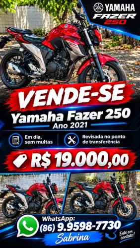 Yamaha Fazer Fz15 150 ABS Connected Deadpool 2021