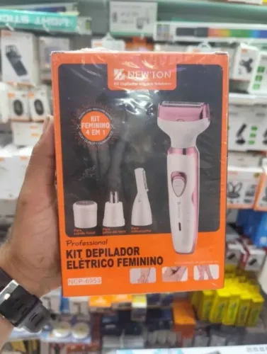 Depilador elétrico 3 em 1