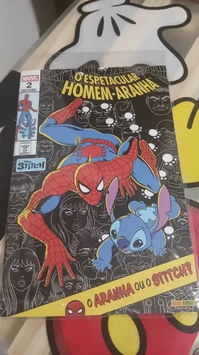 Espetacular homem aranha vol.2 capa variante panini