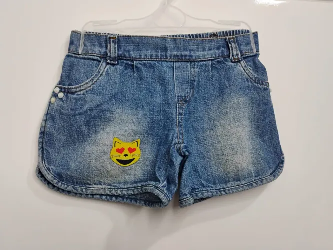 Short jeans infantil