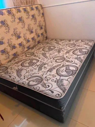 Cama conjugada + colchão firme de espuma