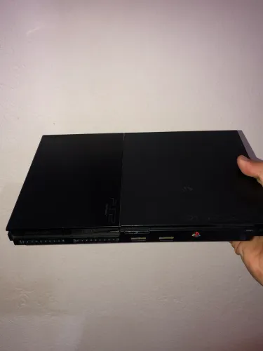 PS2 SLIM + jogos, funcionando perfeitamente, no precinho!!