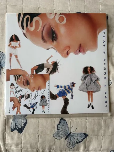 vinil JADE that?s showbiz baby SIGNED AUTOGRAFADO preto