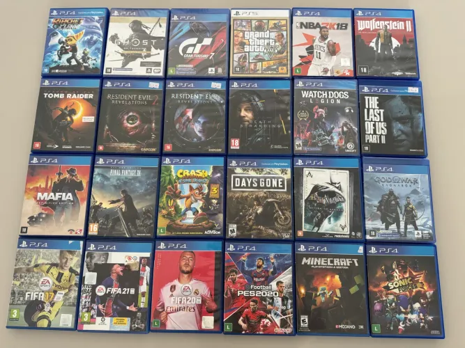 Jogos ps4 originais