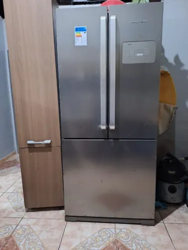 Geladeira Brastemp French Door Inverse 540L Inox - Funcionando Perfeitamente