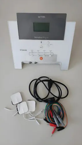 TENS Stimulus Physio Htm Aparelho De Multicorrentes 4 Canais 127/220v